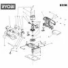 Ryobi S25 Spare Parts List Type: 1000059626